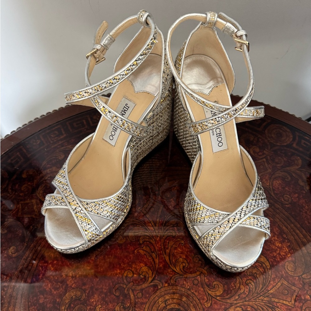Jimmy Choo Wedge sandals, size 39